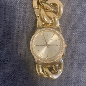 Gold Braided Michael Kors Watch